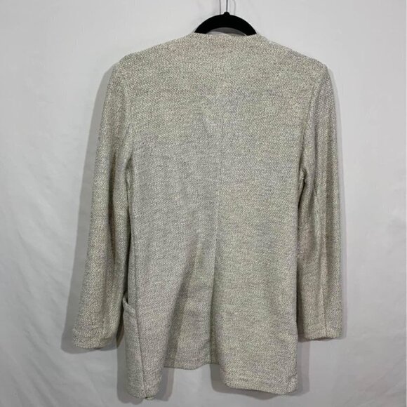 Dynamite woman’s neutral cardigan coat. Poly/spandex blend. Size small. Pockets. - Picture 6 of 10